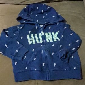 Zip up hoodie jacket